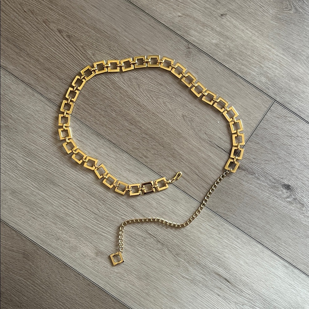 Gold Chain Link Belt